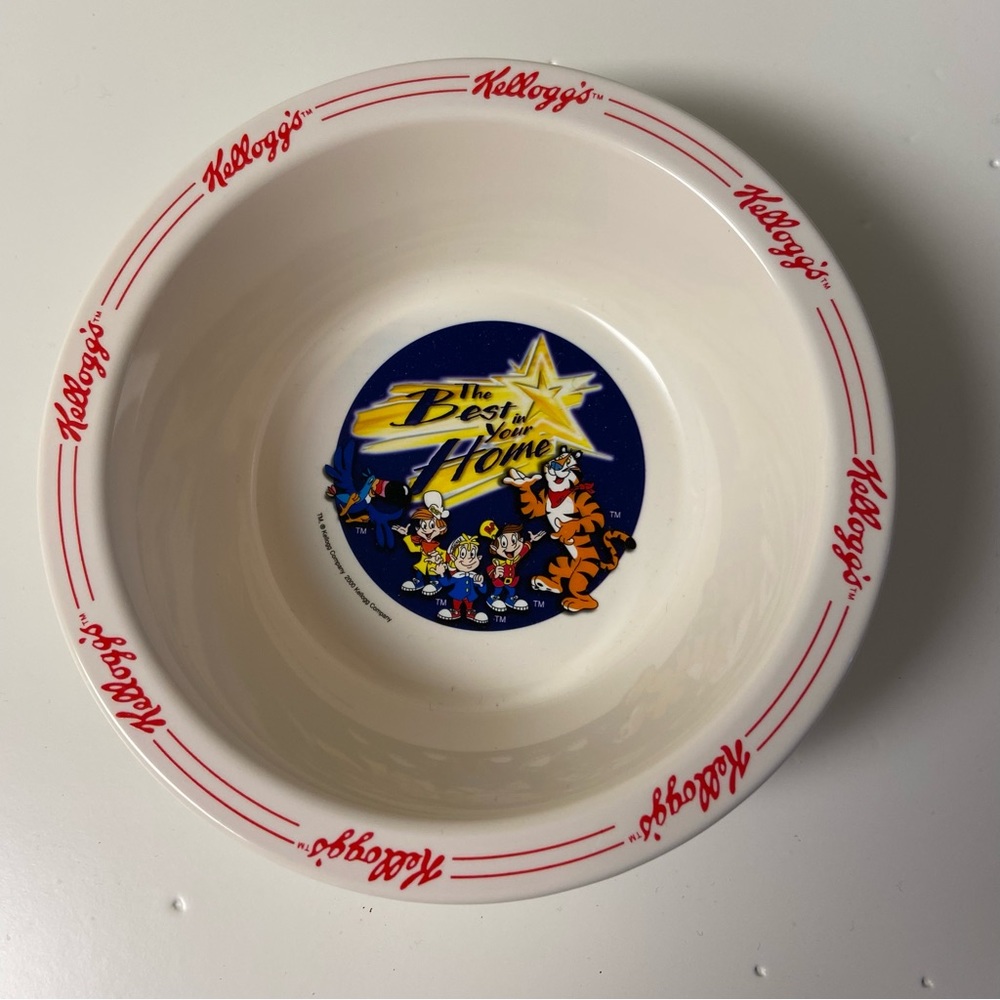 Vintage Kellogg’s Cereal Bowl